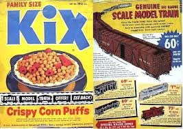 Varney HO Kix Cereal Promo - 1955 - 1956